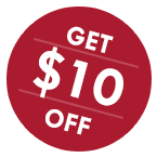 $10 off